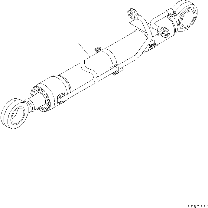 Группа цилиндра (707-01-XZS00) KOMATSU