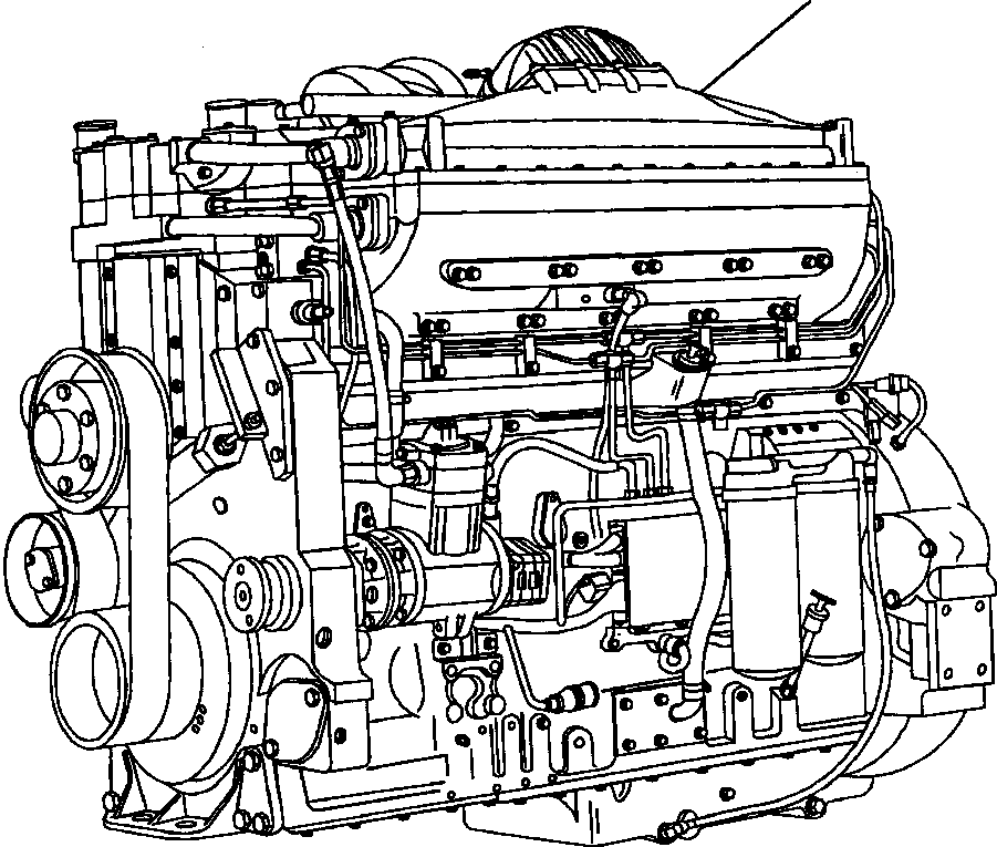 ENGINE (PRODUCTION) 426-01-22100 KOMATSU