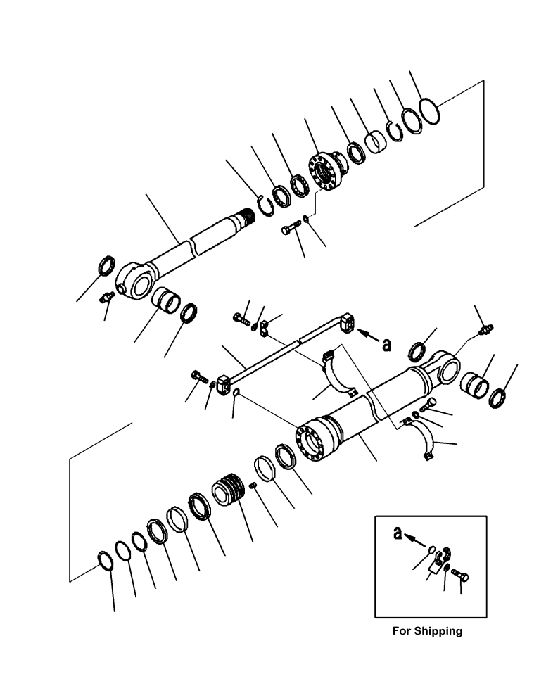 Трубка 707-86-13131 KOMATSU