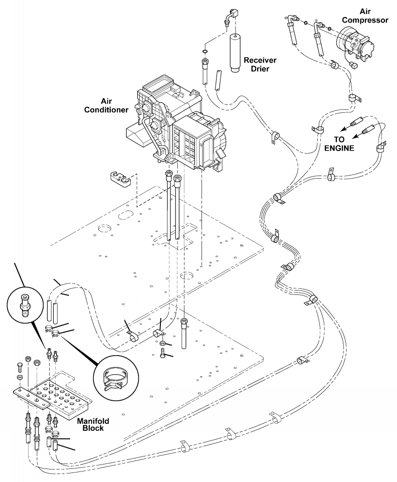 Шланг 207-979-A660 KOMATSU