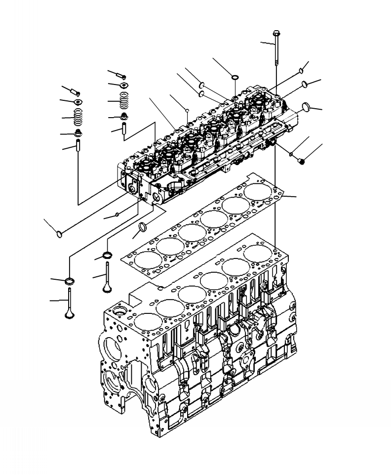 KIT, EXHAUST VALVE 6744-41-4060 KOMATSU