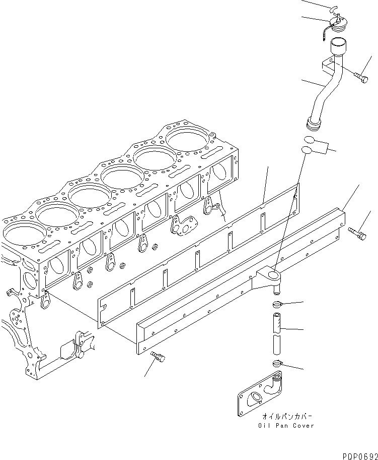Болт CU137795 KOMATSU