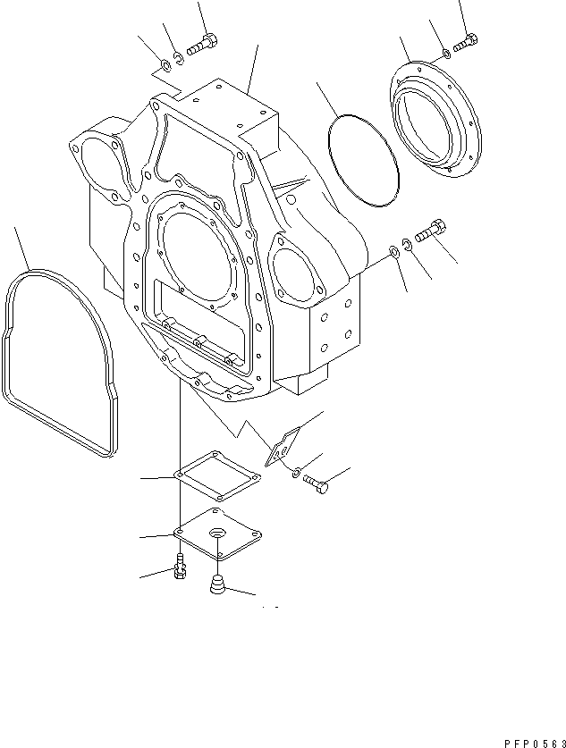 SEAL¤ REAR CU3005886 KOMATSU
