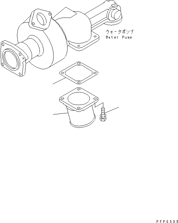 прокладка CU205288 KOMATSU
