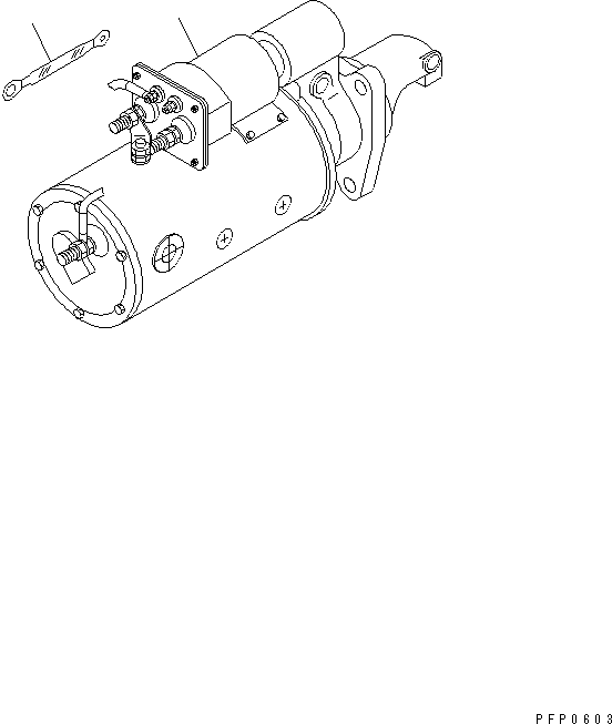 STARTING MOTOR A.,(SEE FIG.A621P-02A0) (3021038) KOMATSU