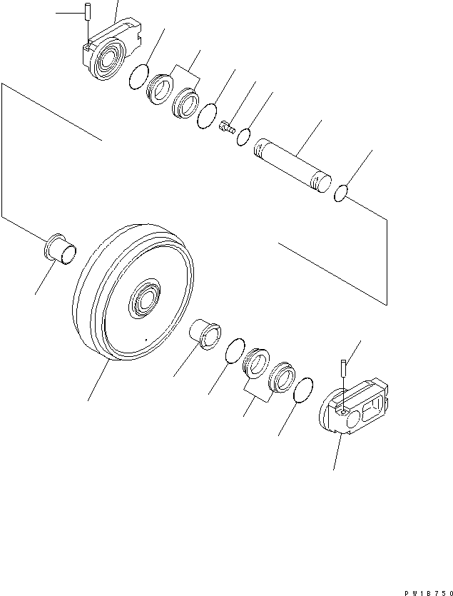 Палец 205-30-28260 KOMATSU