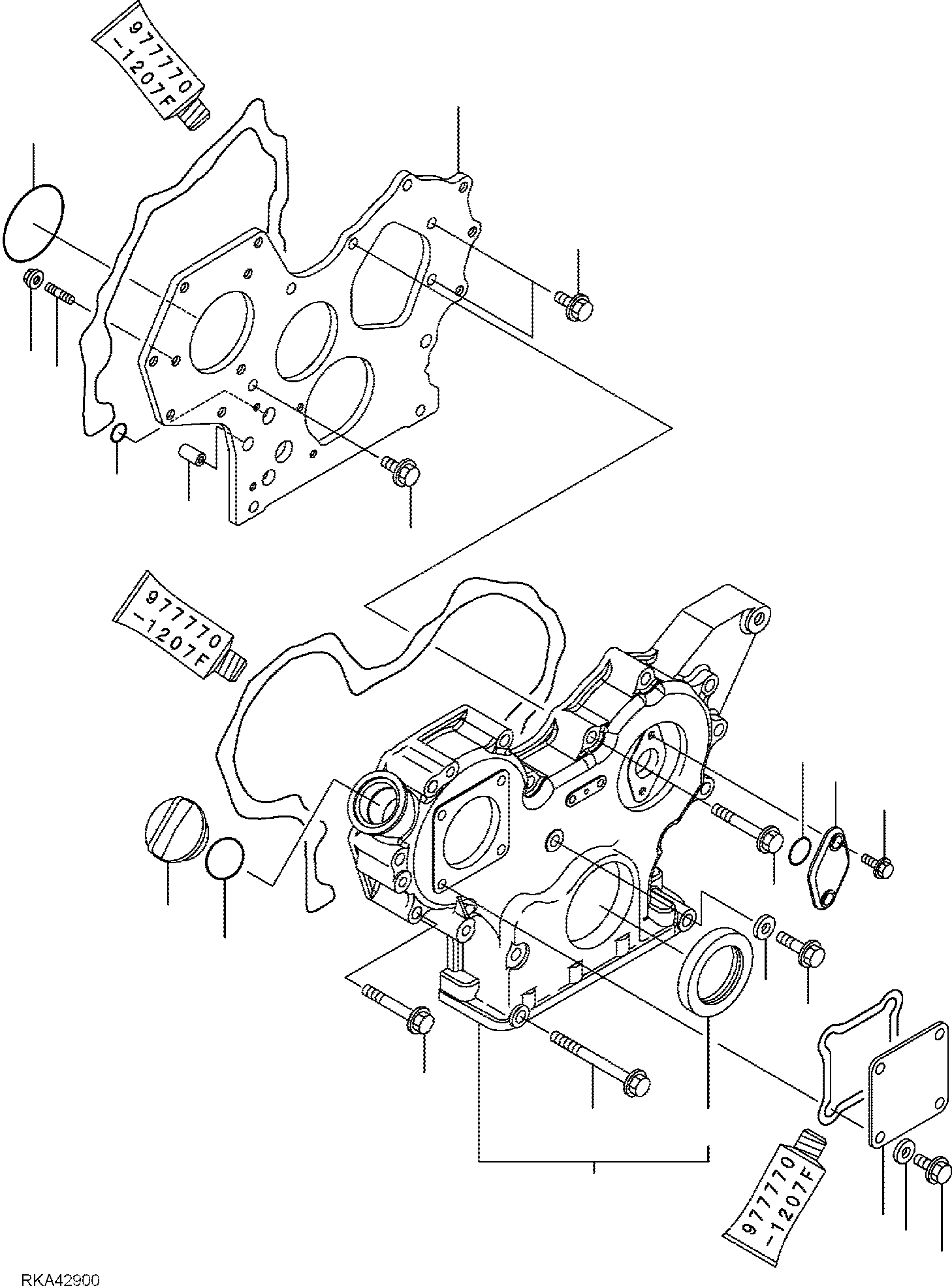 ENGINE, ASSEMBLY (37B-01-11600) KOMATSU