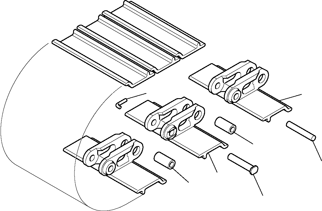 TRACK SHOE, ASSY. 22S-32-R5100 KOMATSU