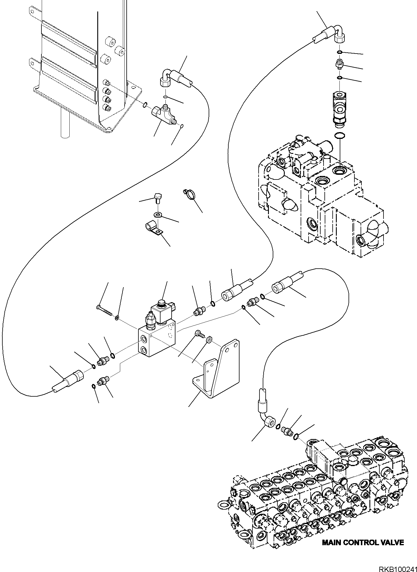 VALVE, ASSEMBLY (22N-973-3330) KOMATSU