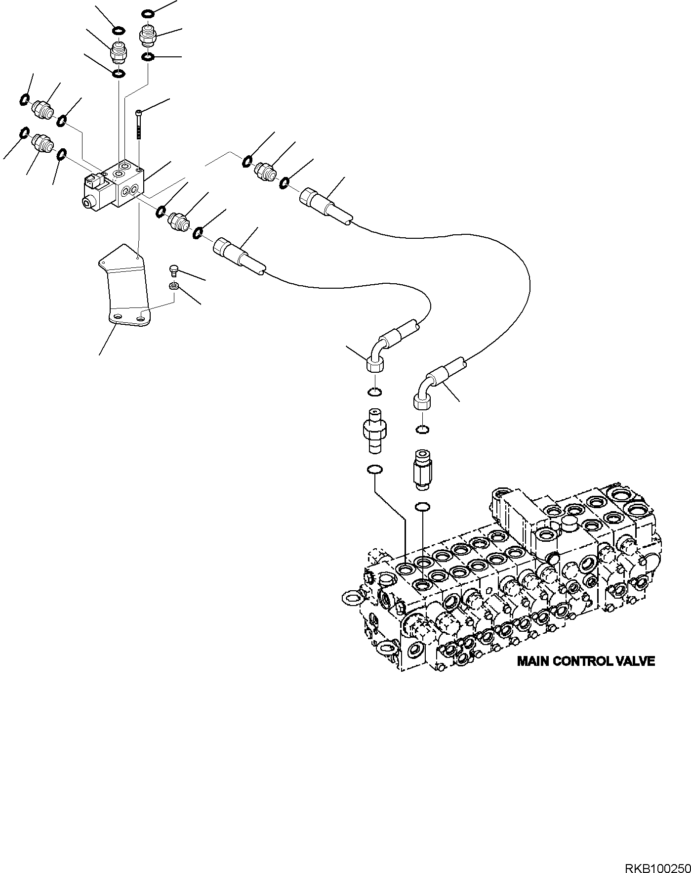Шланг 22N-973-5040 KOMATSU