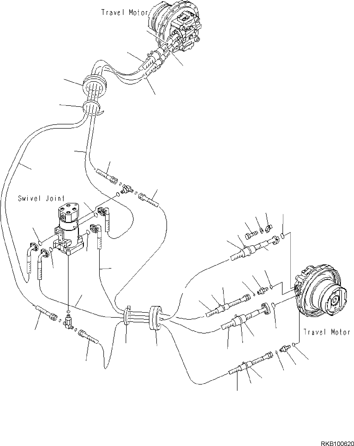 HOSE, ASSEMBLY 206-62-63100 KOMATSU