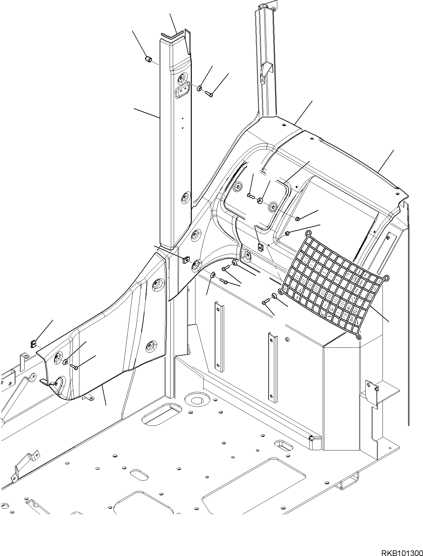 Крышка 21W-54-R1540 KOMATSU