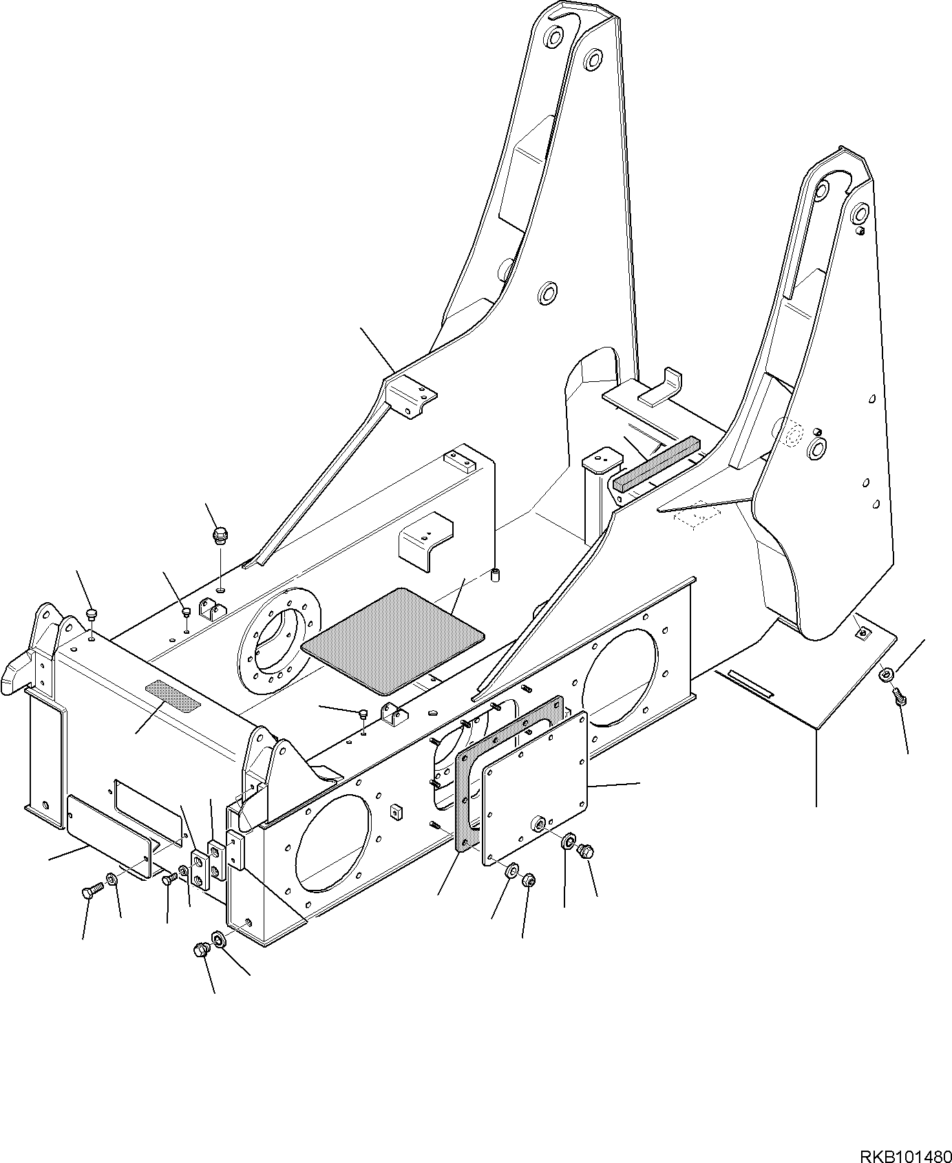 Прокладка 37A-46-11142 KOMATSU