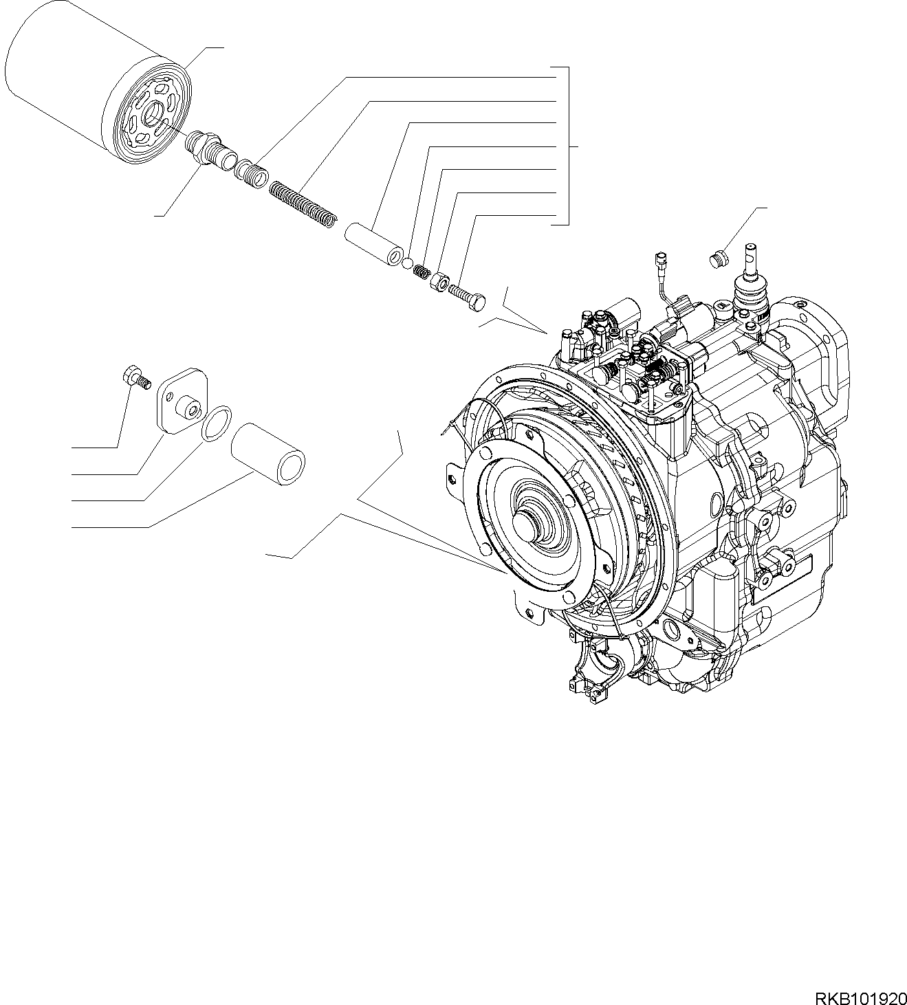 Крышка CA0381413 KOMATSU