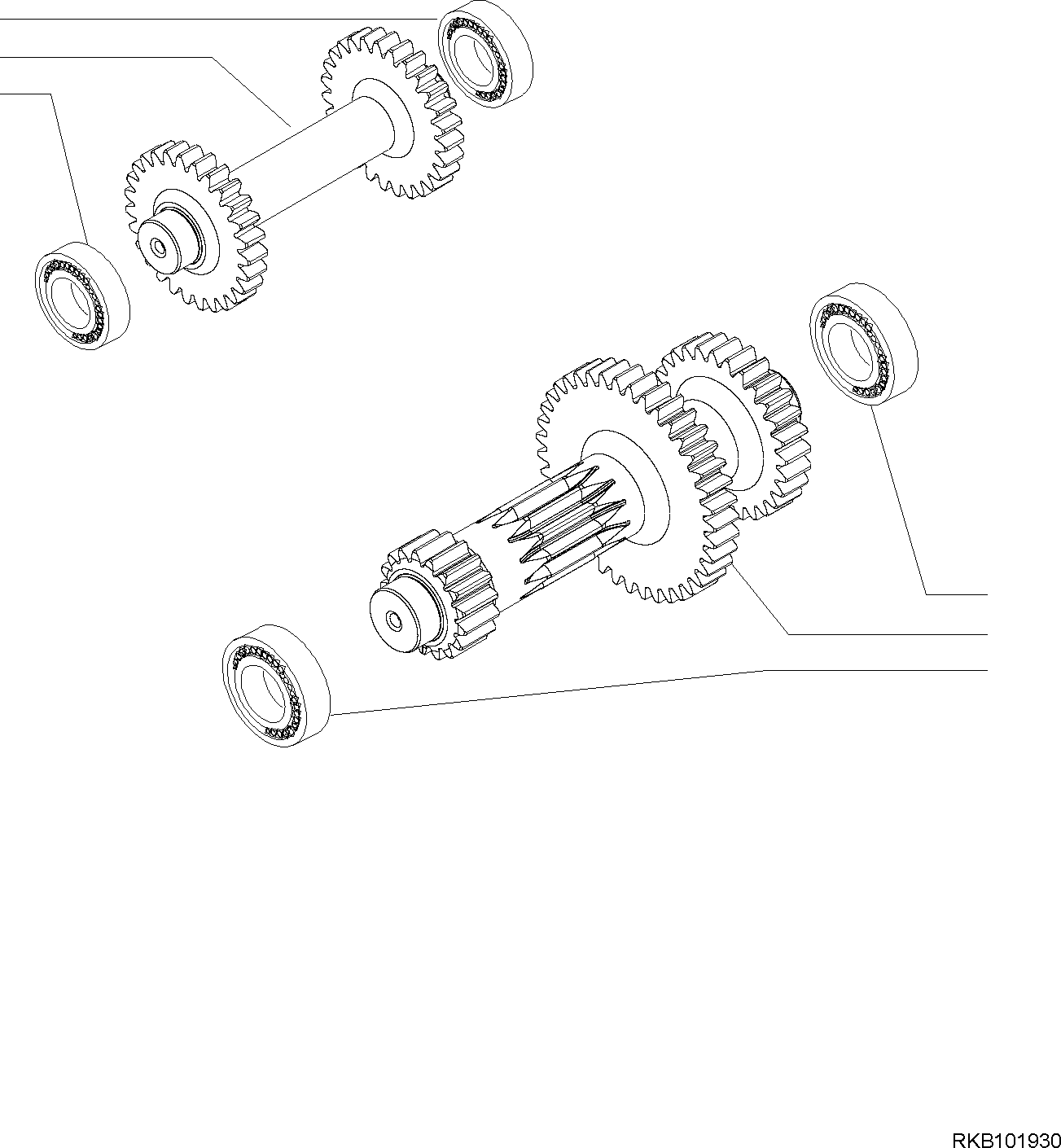 Подшипник CA0025859 KOMATSU
