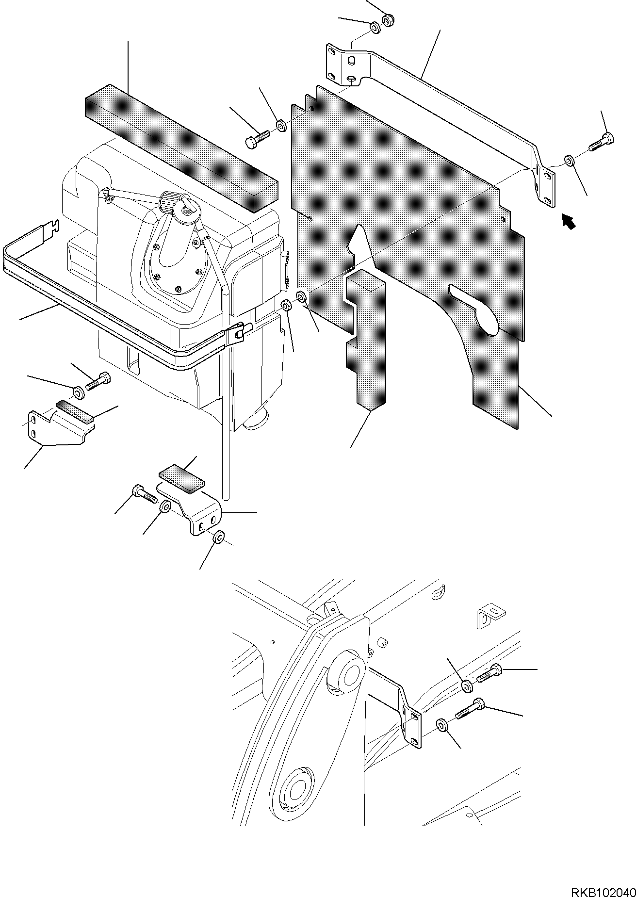 BELT, ASSEMBLY 42N-60-11280 KOMATSU