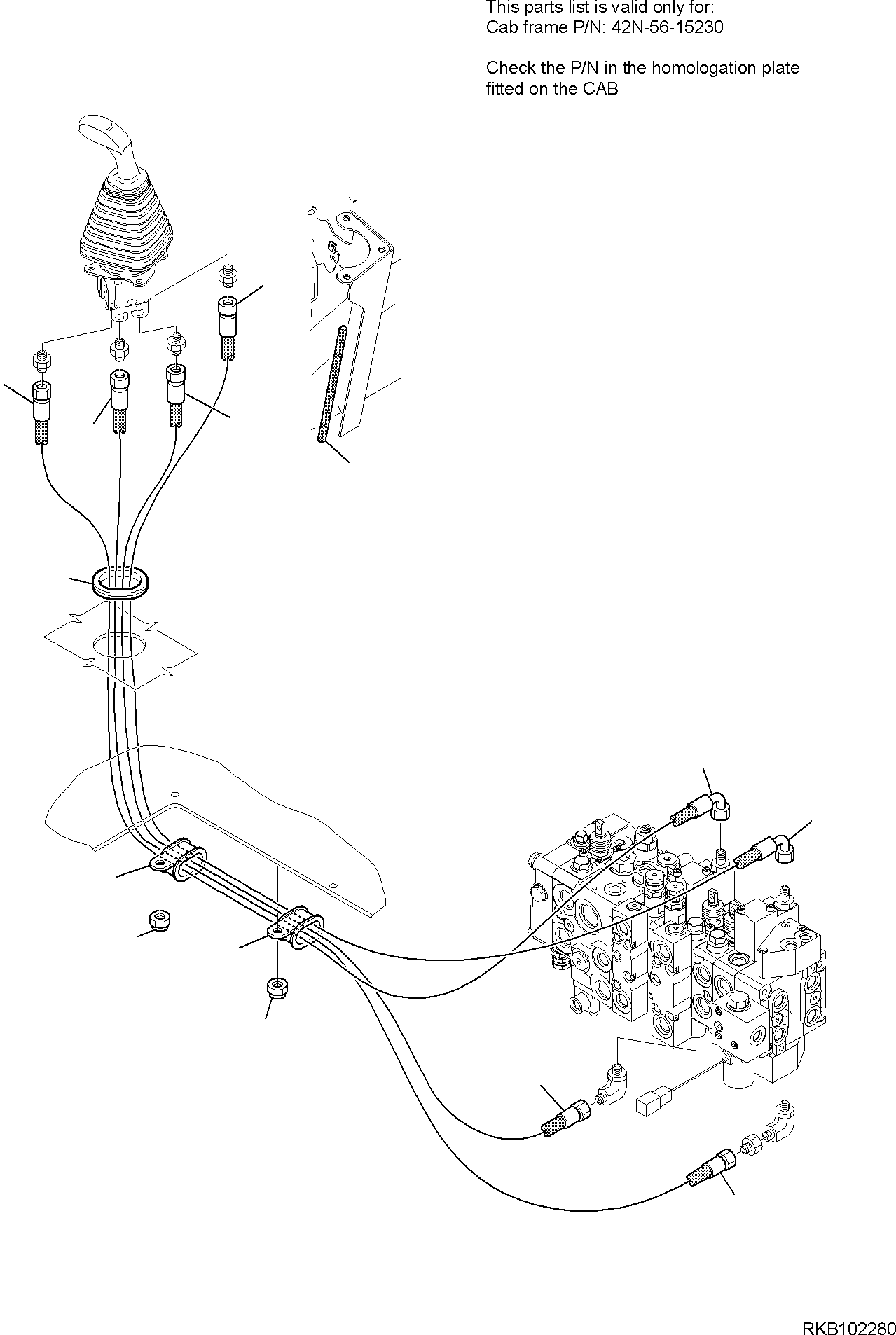 Проходная втулка 42N-62-21340 KOMATSU