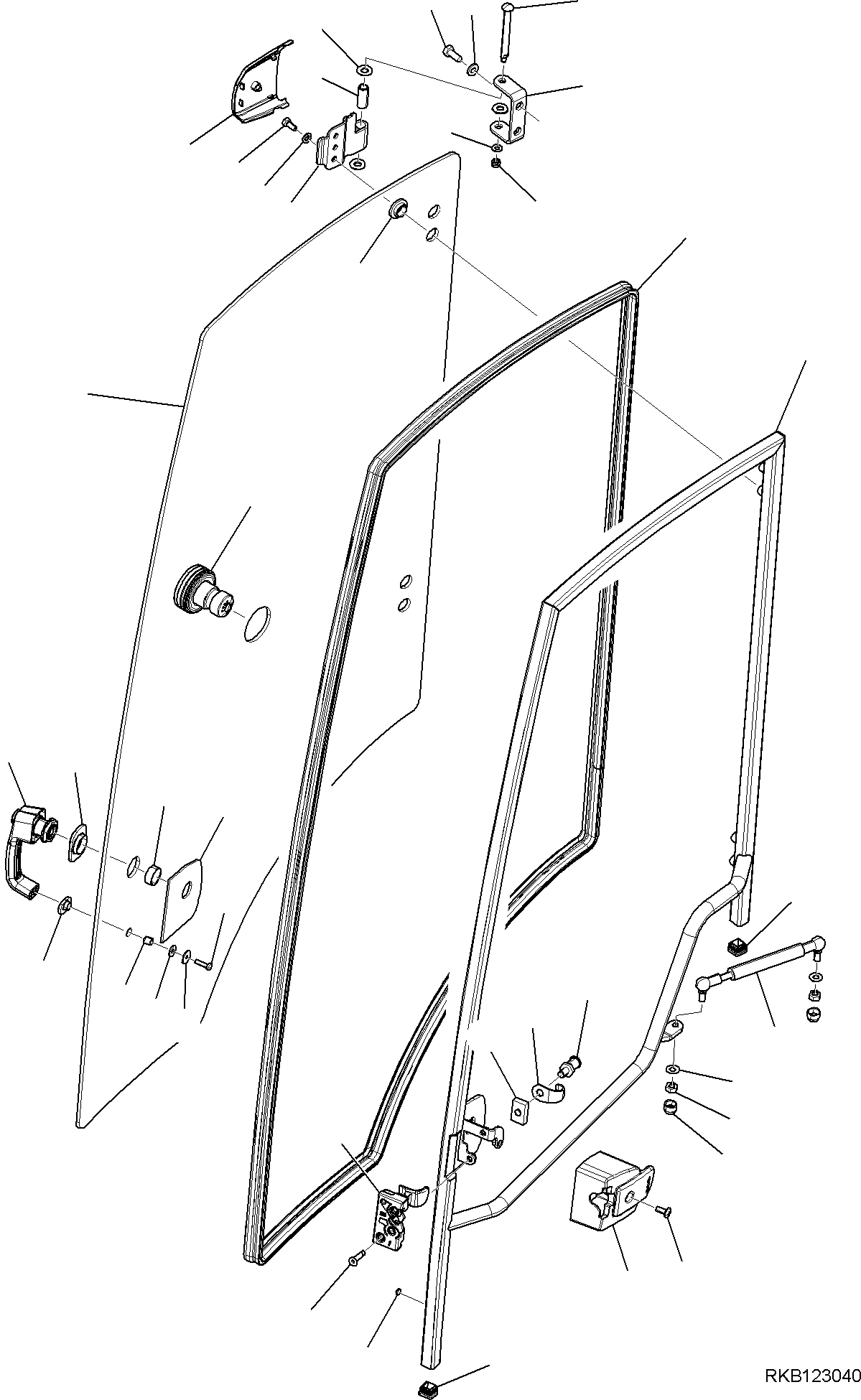 LOCK, ASSEMBLY 32B-54-R3560 KOMATSU