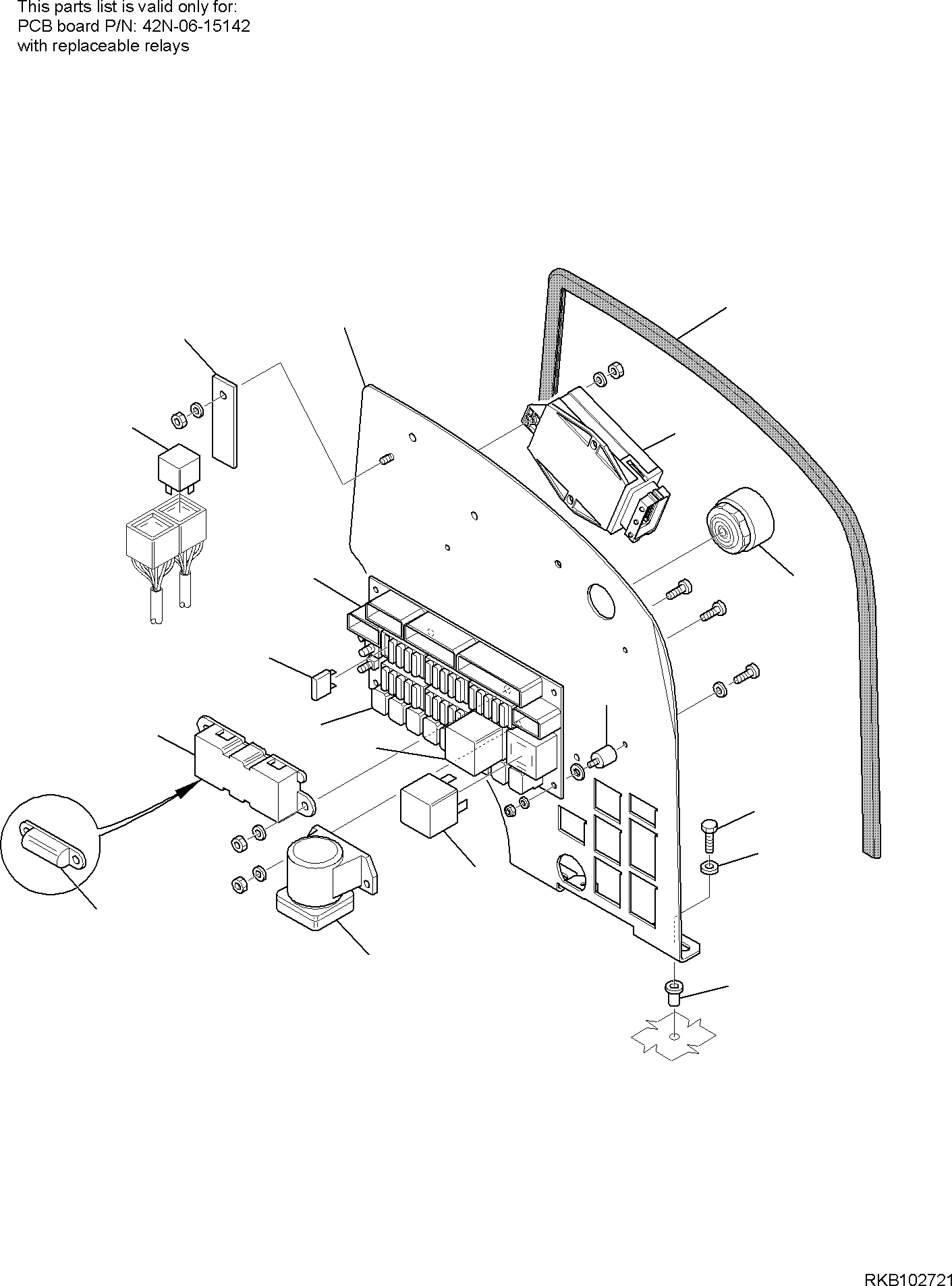 WIRING HARNESS, LATERAL LINE, ASSEMBLY 42N-06-12622 KOMATSU