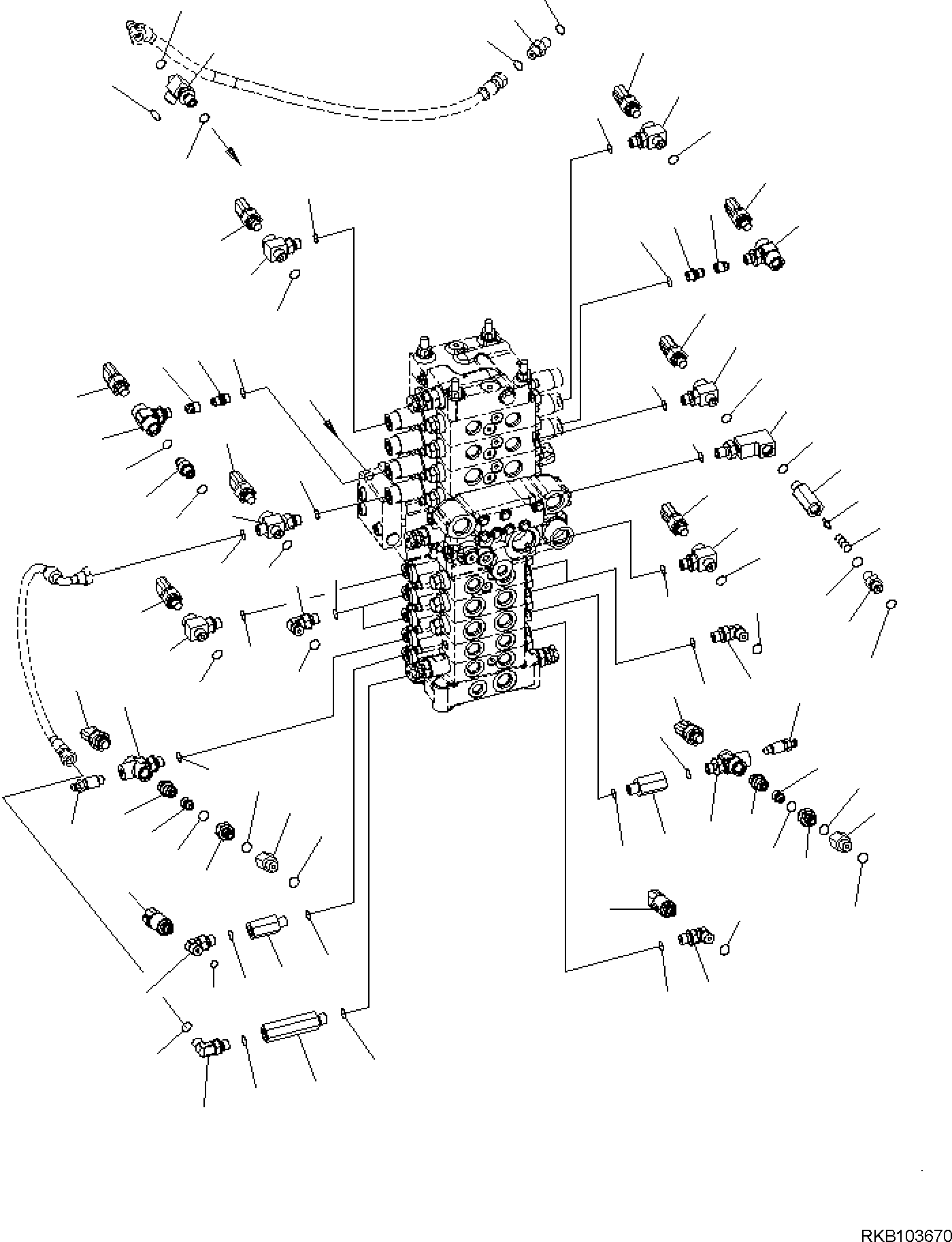 VALVE, ASSEMBLY 21D-62-42880 KOMATSU