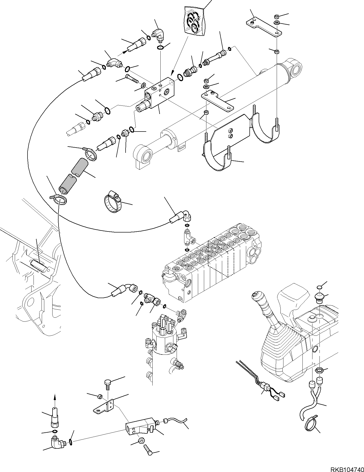 Шланг 22F-60-23110 KOMATSU