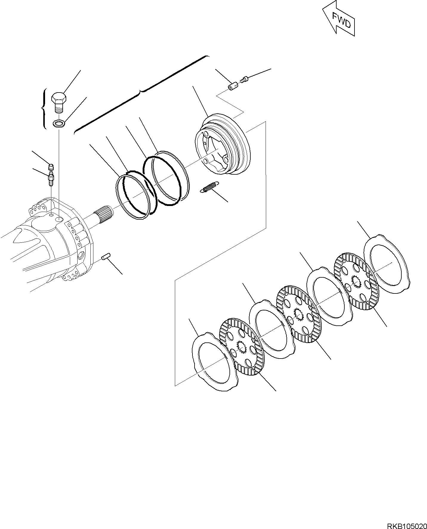 PISTON, ASSEMBLY DGD1120770411 KOMATSU