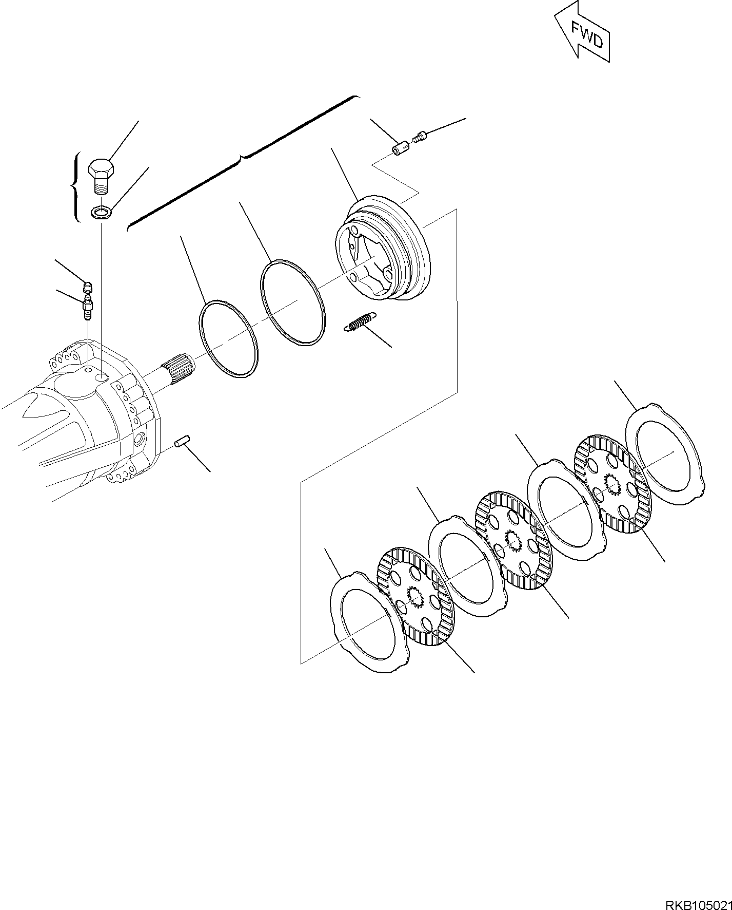 PISTON, ASSEMBLY DGD1120770415 KOMATSU