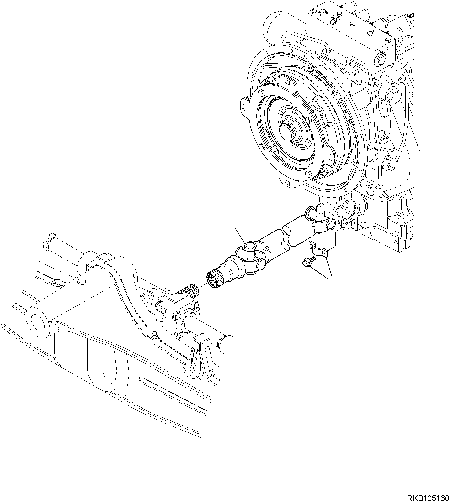 CARDAN SHAFT 42N-20-11203 KOMATSU