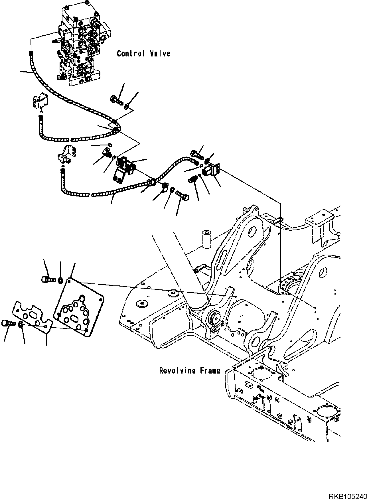 Шланг 22B-949-1810 KOMATSU