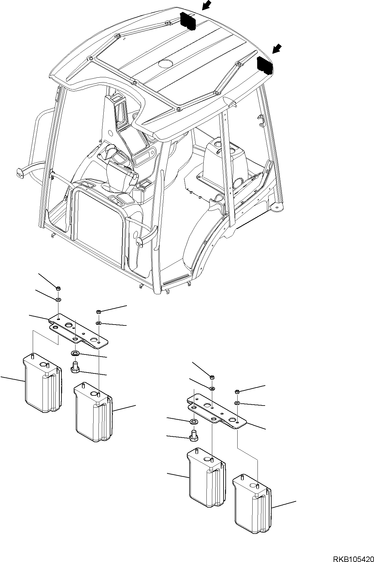 LIGHT, REAR INDICATOR 42N-06-15630 KOMATSU