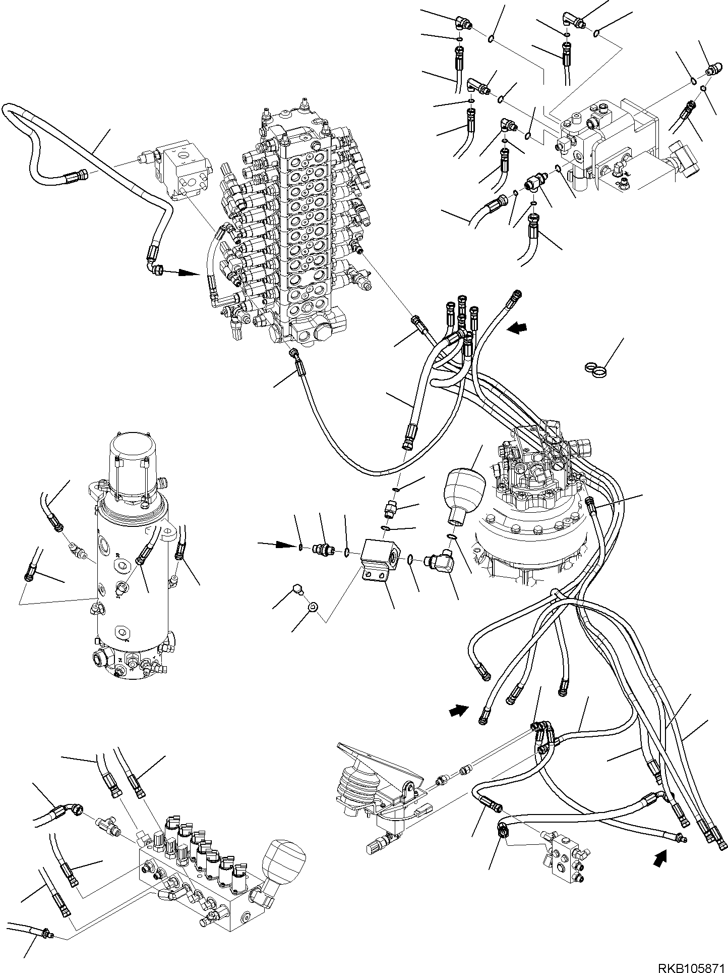 VALVE, ASSEMBLY 21D-62-42590 KOMATSU