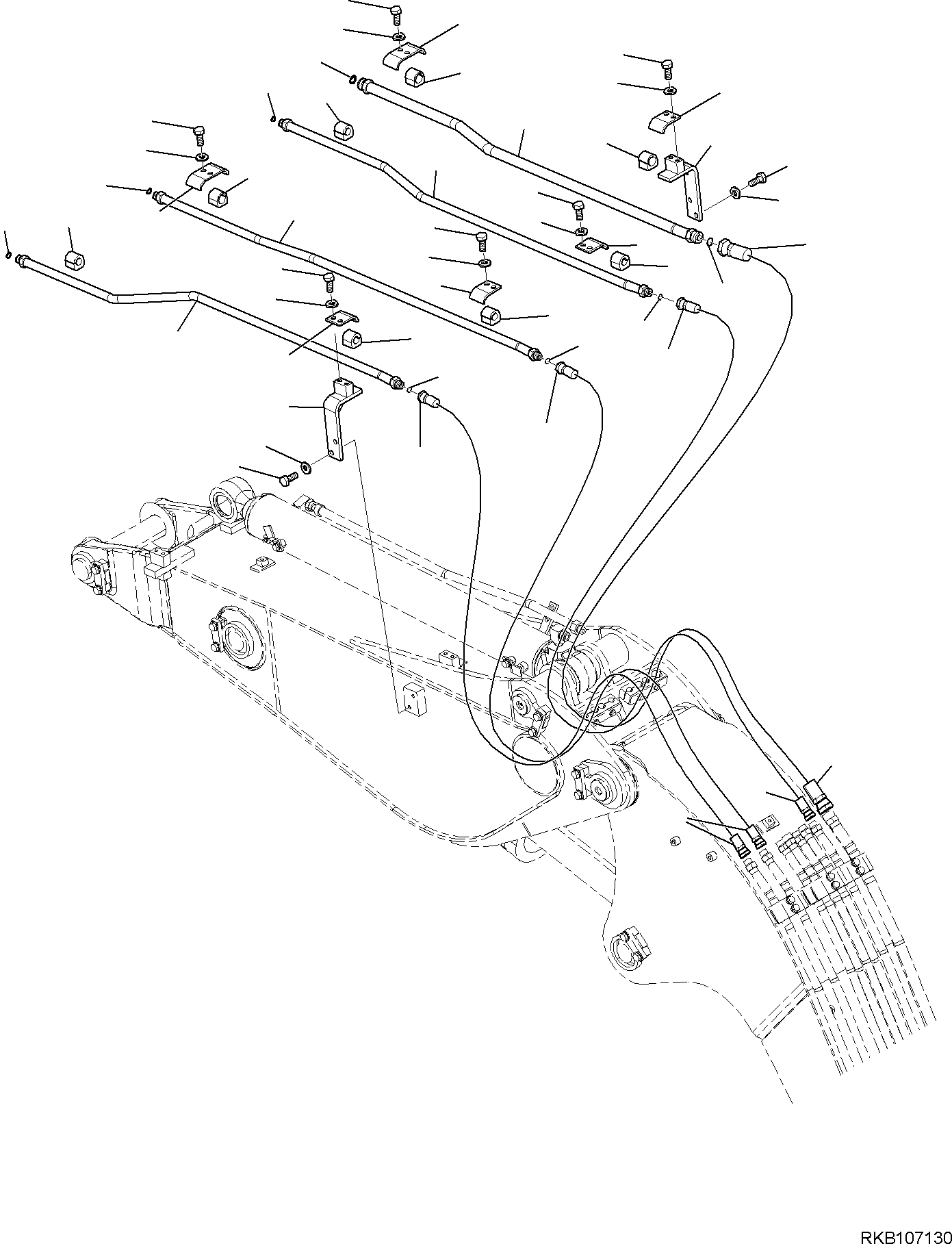 Шланг 02765-B0614 KOMATSU