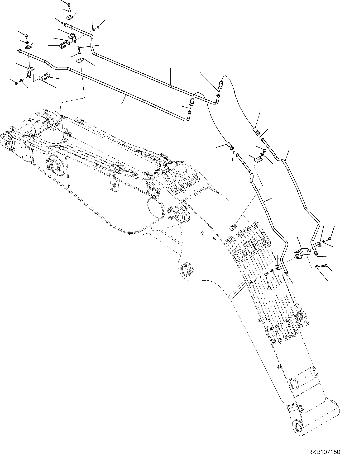 Шланг 02765-B0208 KOMATSU
