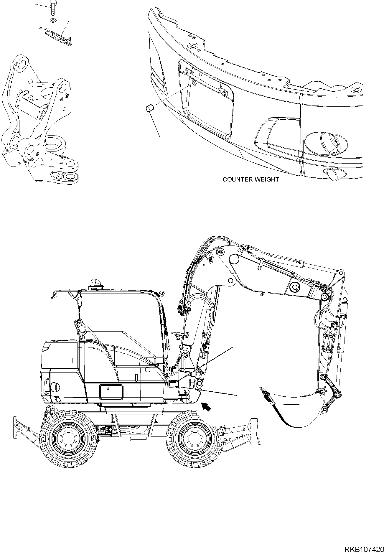 Табличка фирменная (ограниченная поставка) 09601-00773 KOMATSU