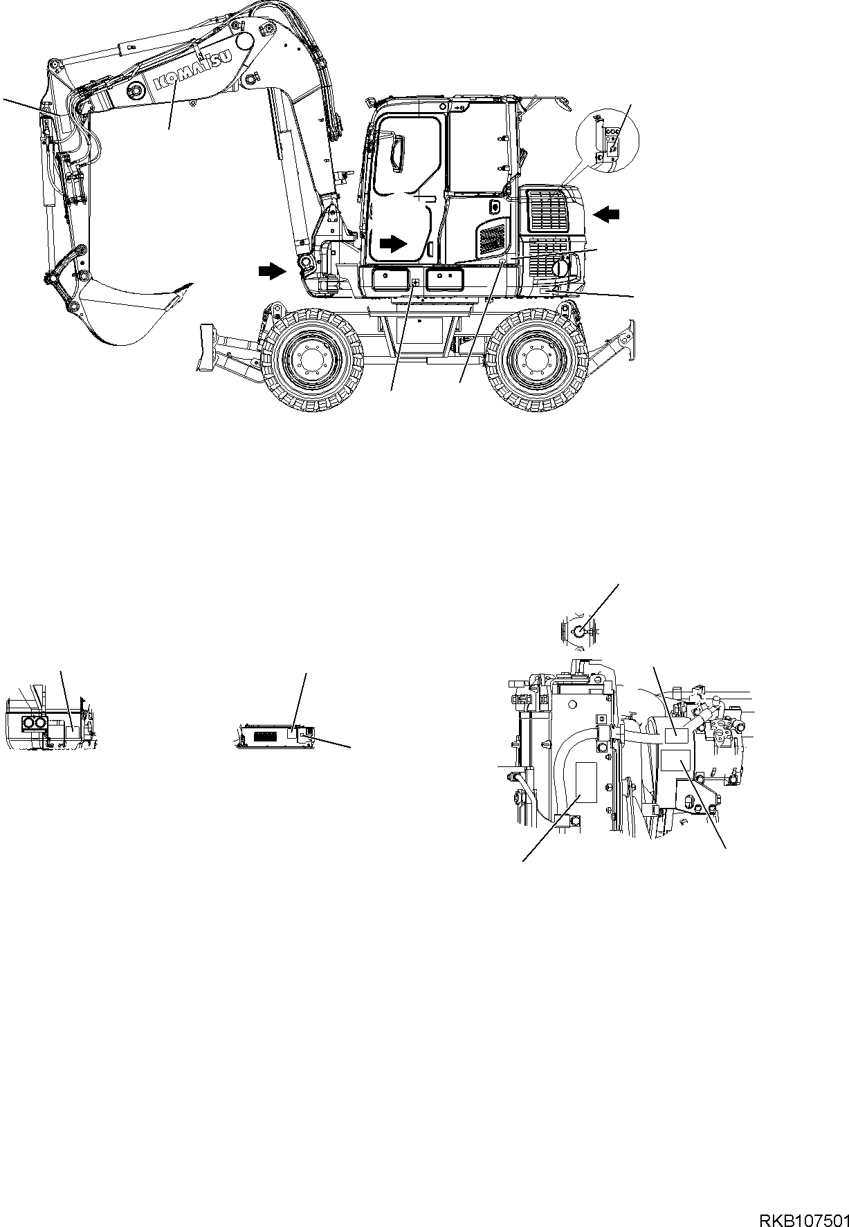 Пластина 21D-00-41170 KOMATSU