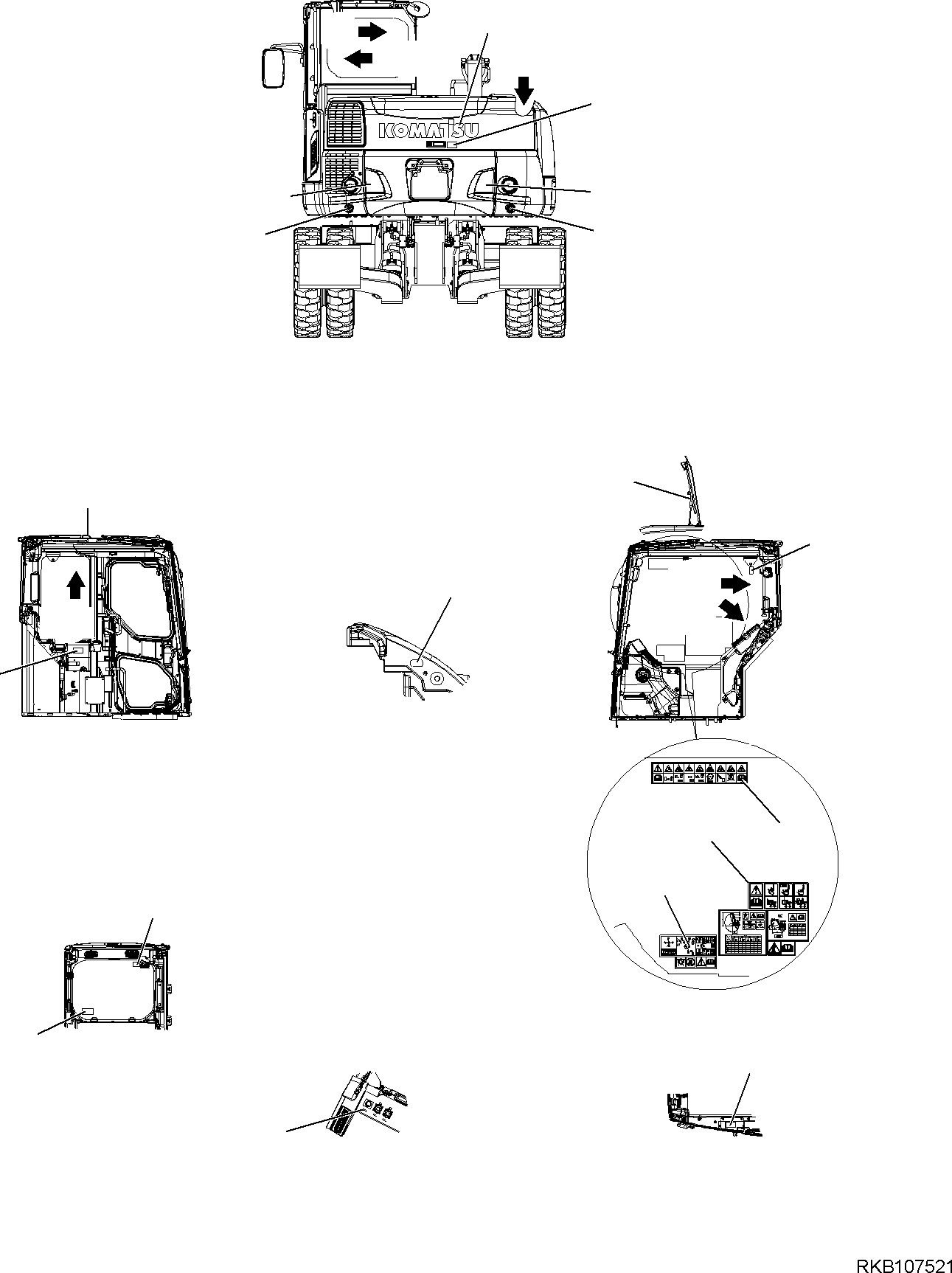 Пластина 21D-00-41211 KOMATSU