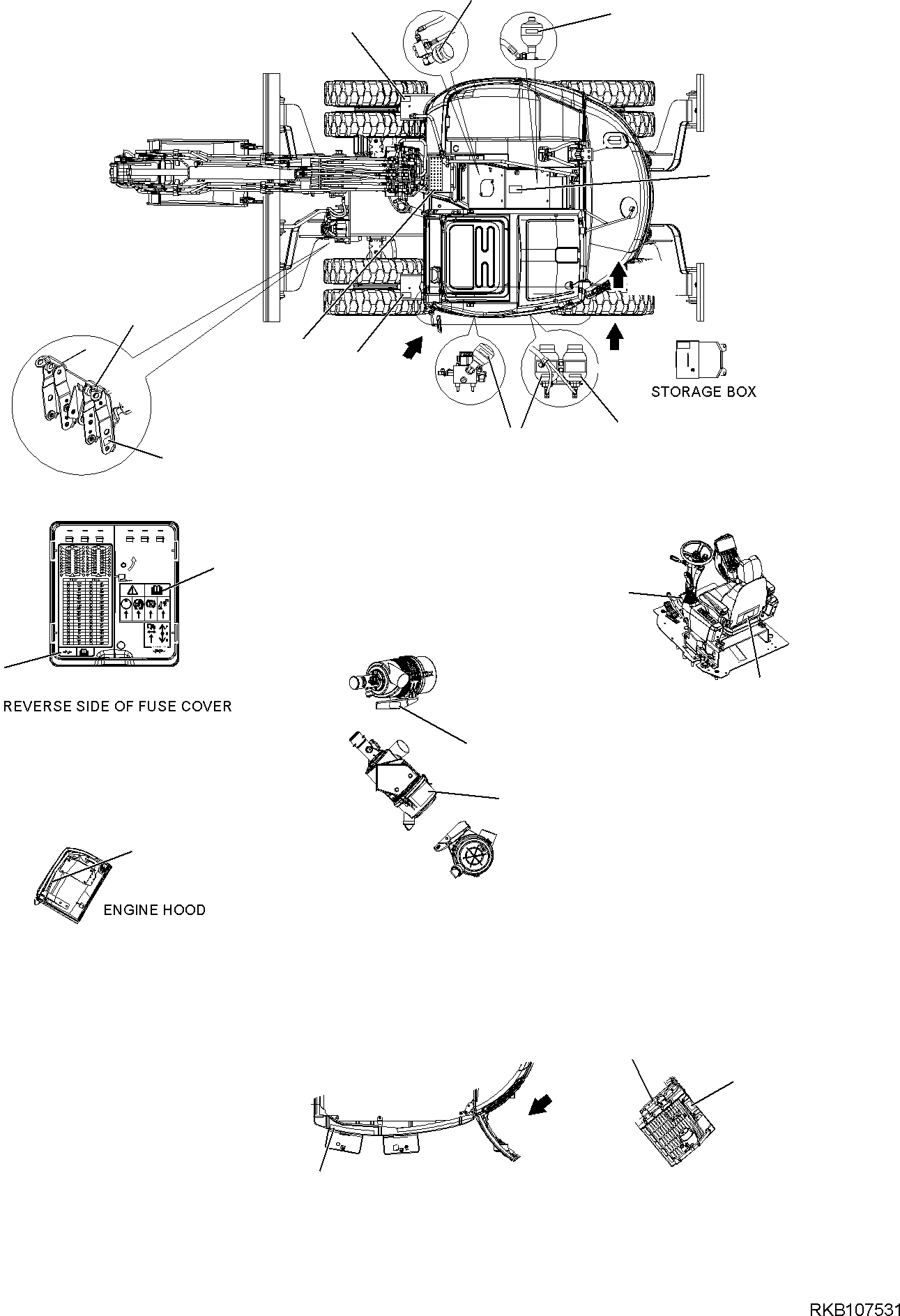 Пластина 21D-00-41120 KOMATSU