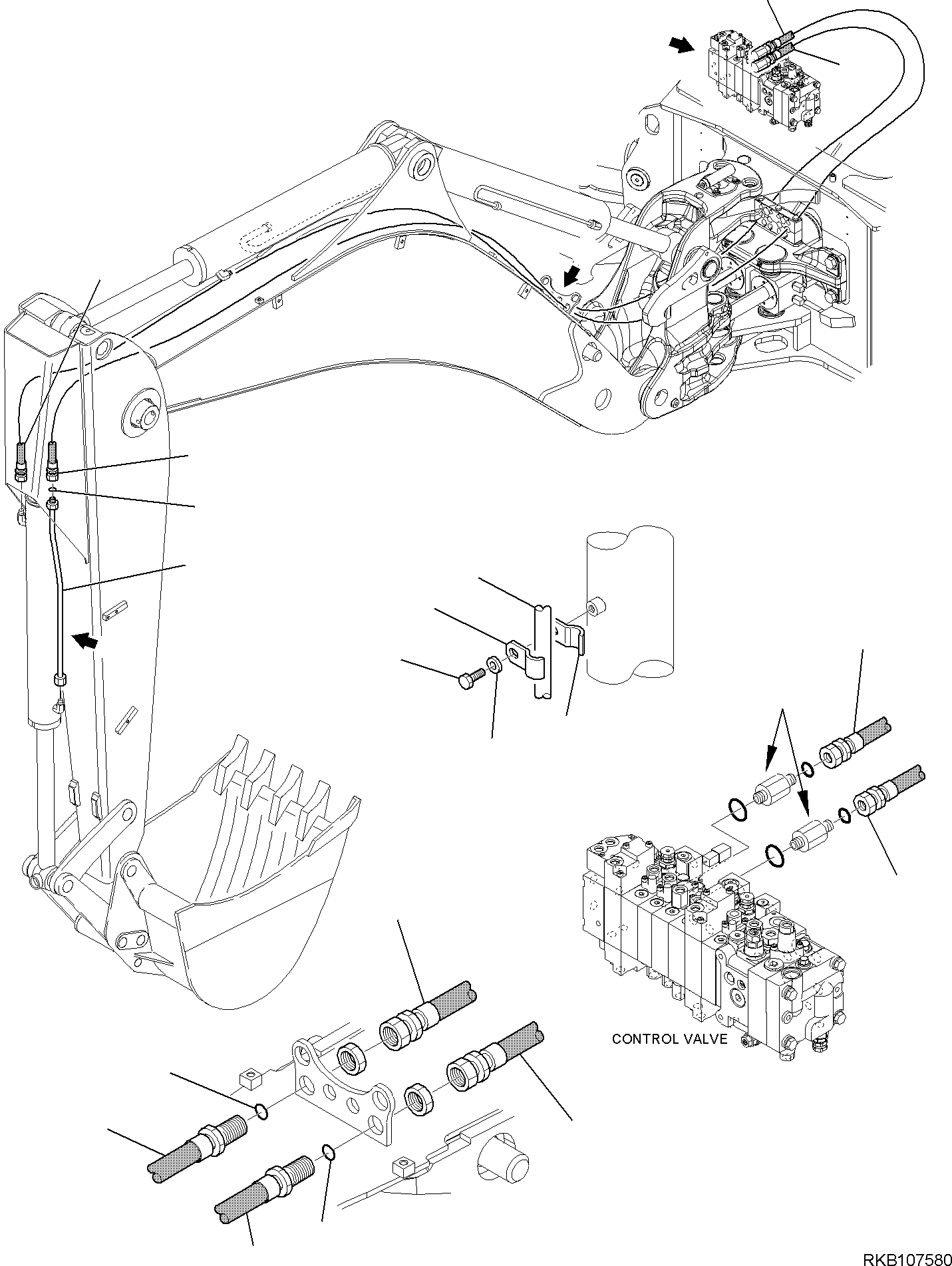 Шланг 42N-62-14352 KOMATSU