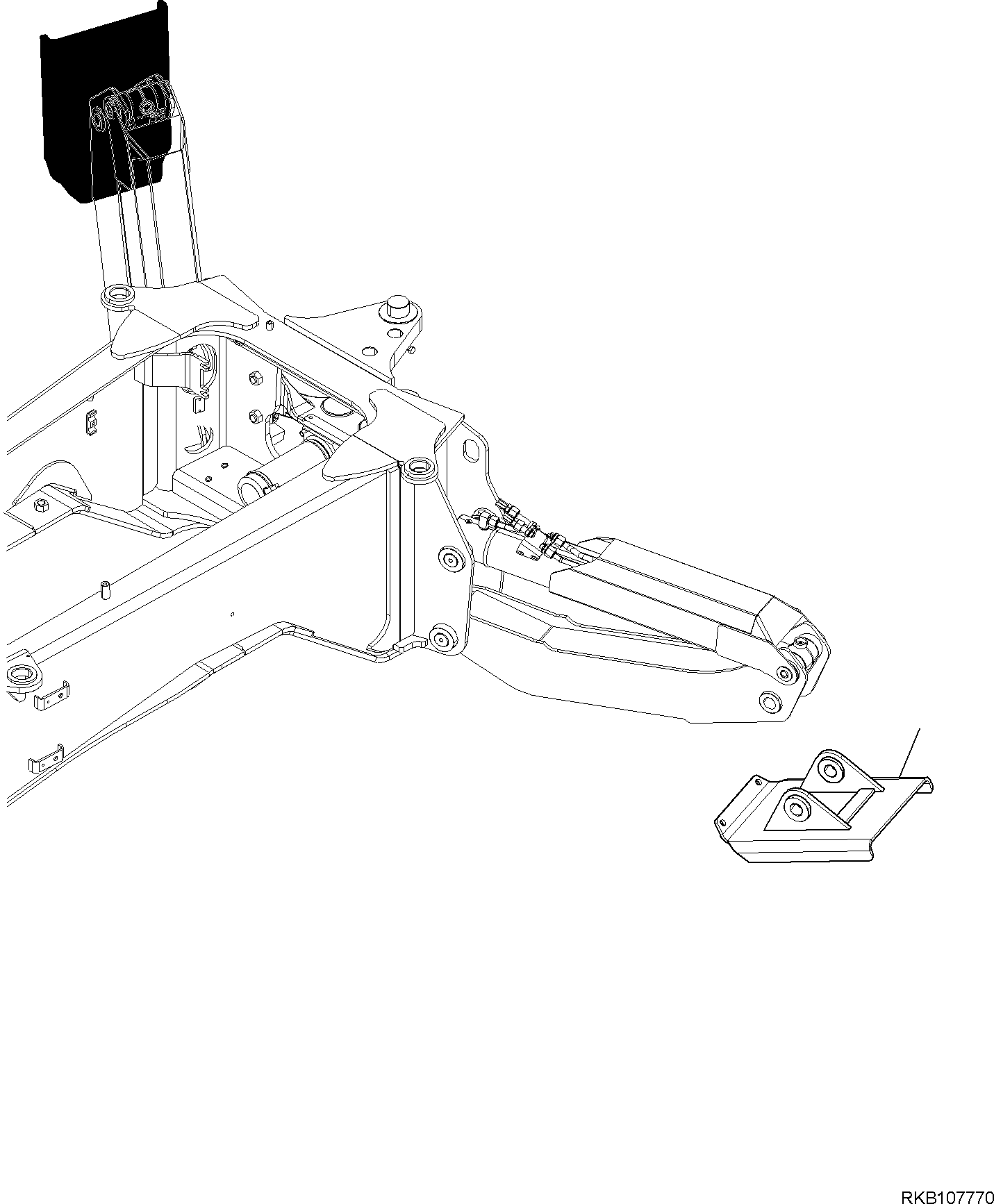FOOT 42N-70-12560 KOMATSU