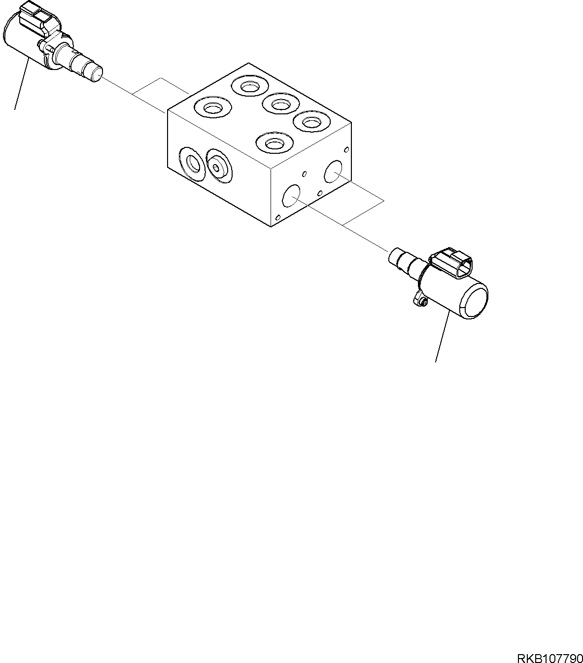 VALVE, ASSEMBLY 21D-60-41300 KOMATSU