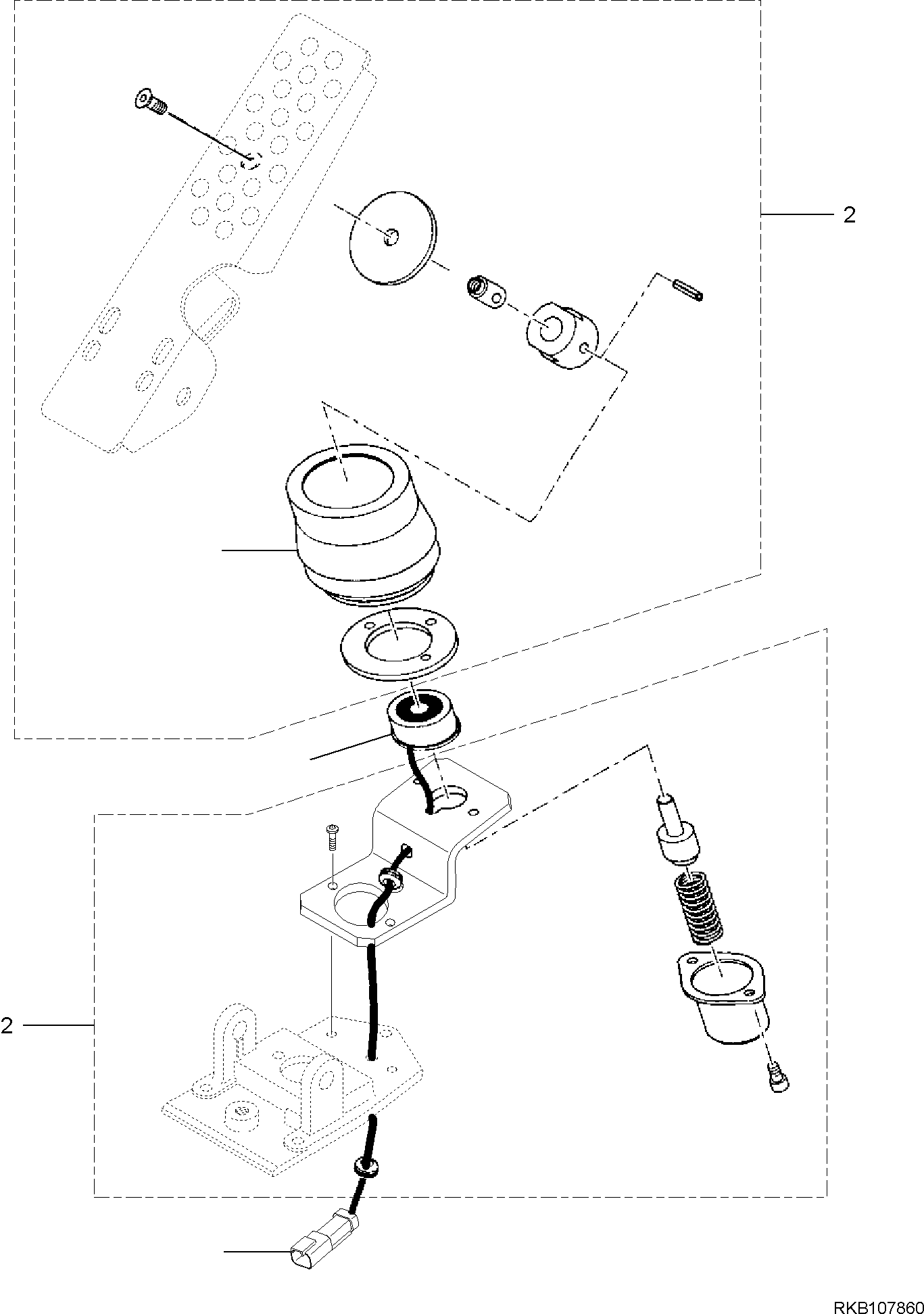 SOLENOID KIT RER908250024 KOMATSU