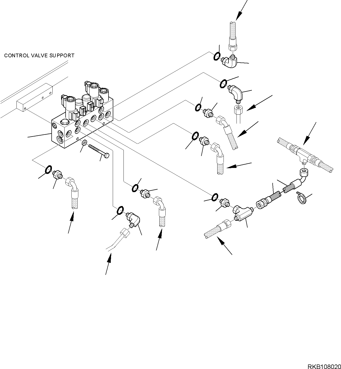 Шланг 42N-62-14911 KOMATSU