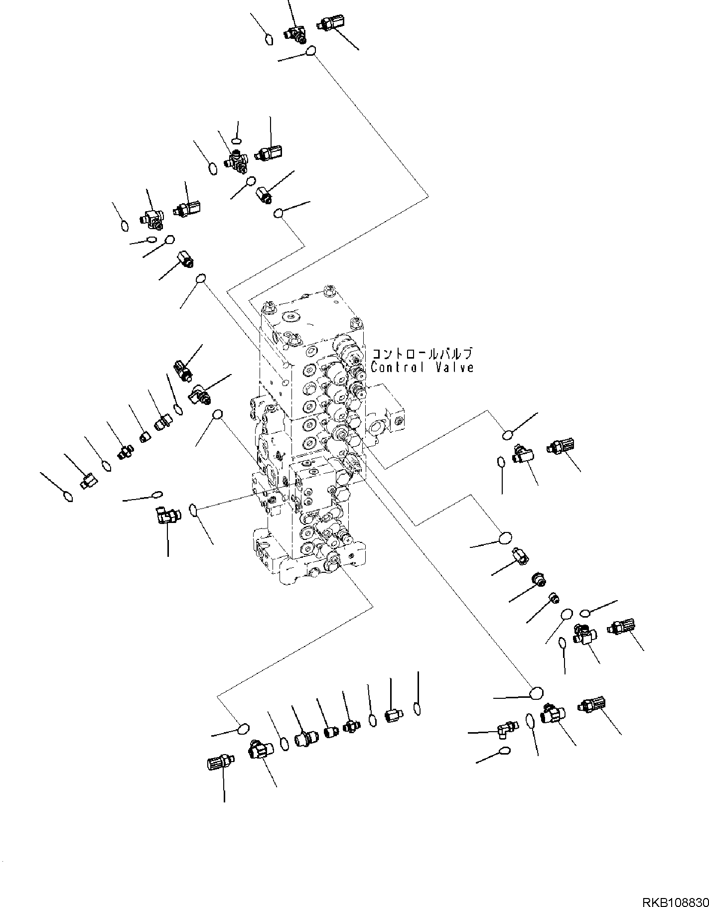 VALVE, ASSEMBLY 22B-62-R2371 KOMATSU