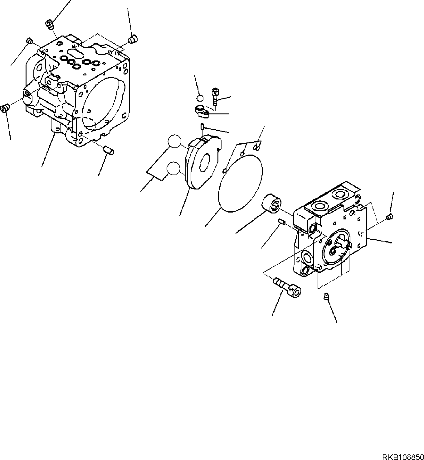 HYDRAULIC PUMP, ASSEMBLY 708-1T-00520 KOMATSU