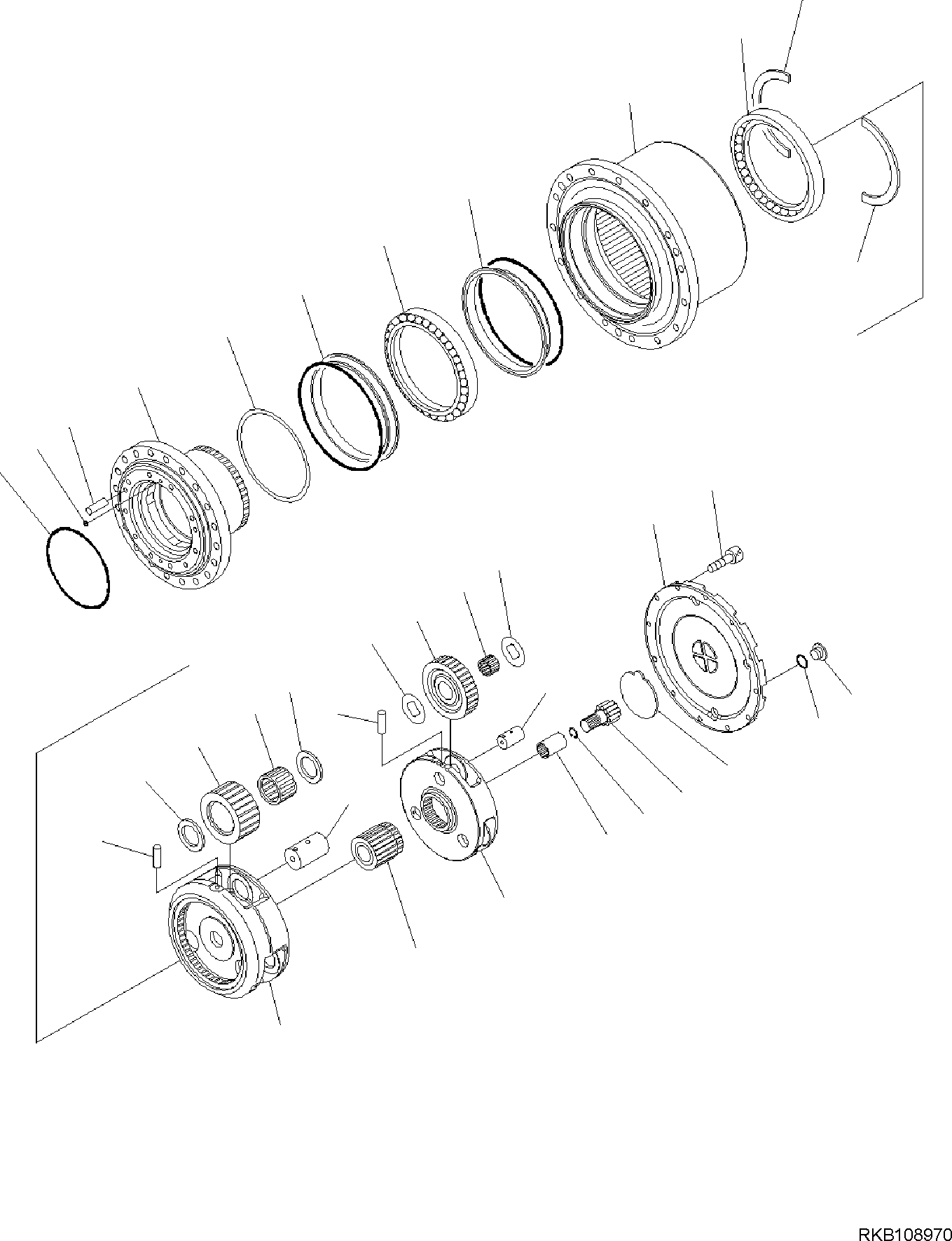 Подшипник (\7\ TZ600D1024-01) KOMATSU