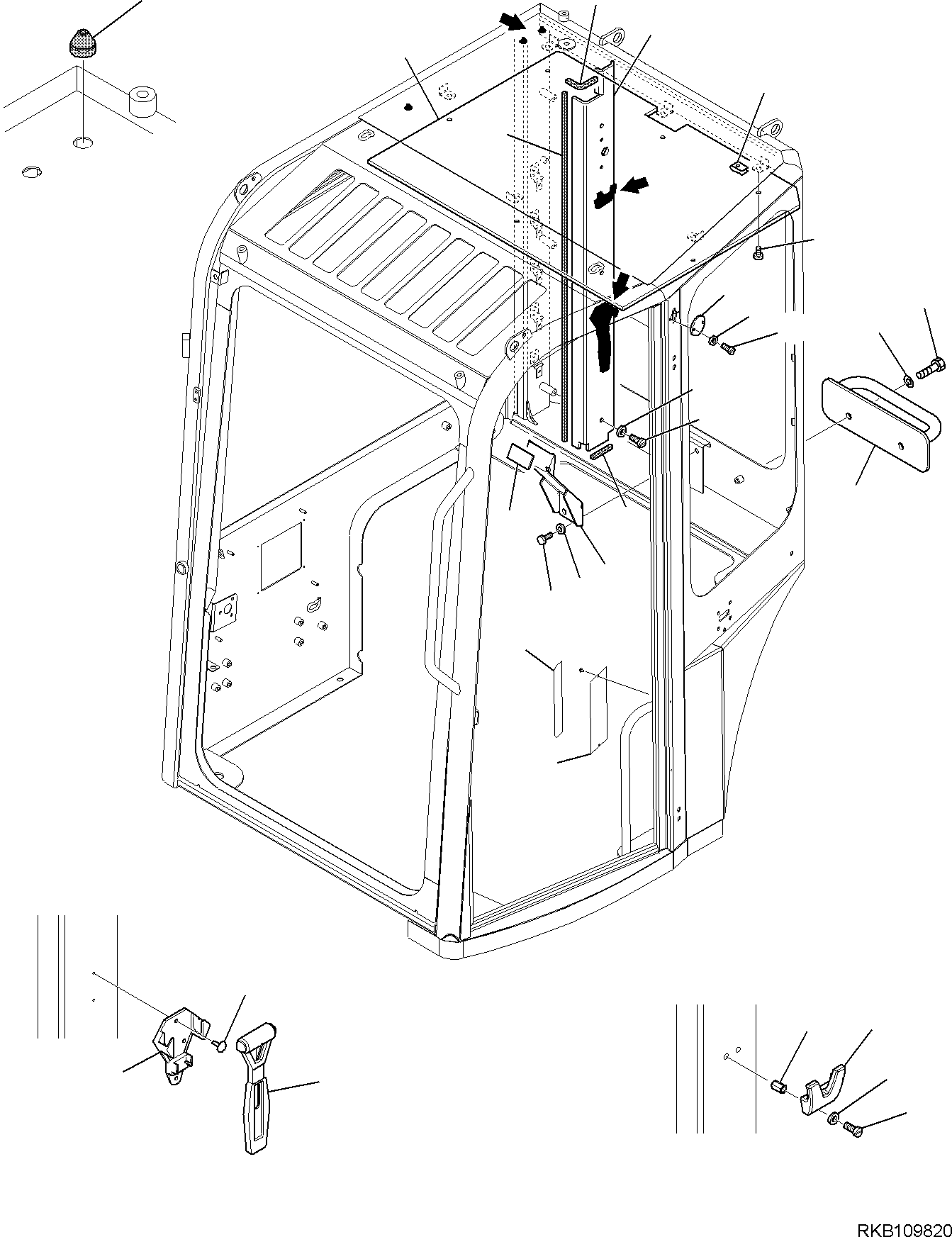 Прокладка 2A1-54-14740 KOMATSU