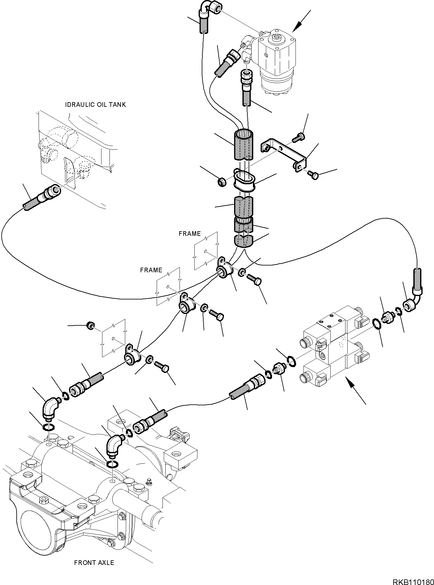 Соединительный штуцер 37D-09-65072 KOMATSU