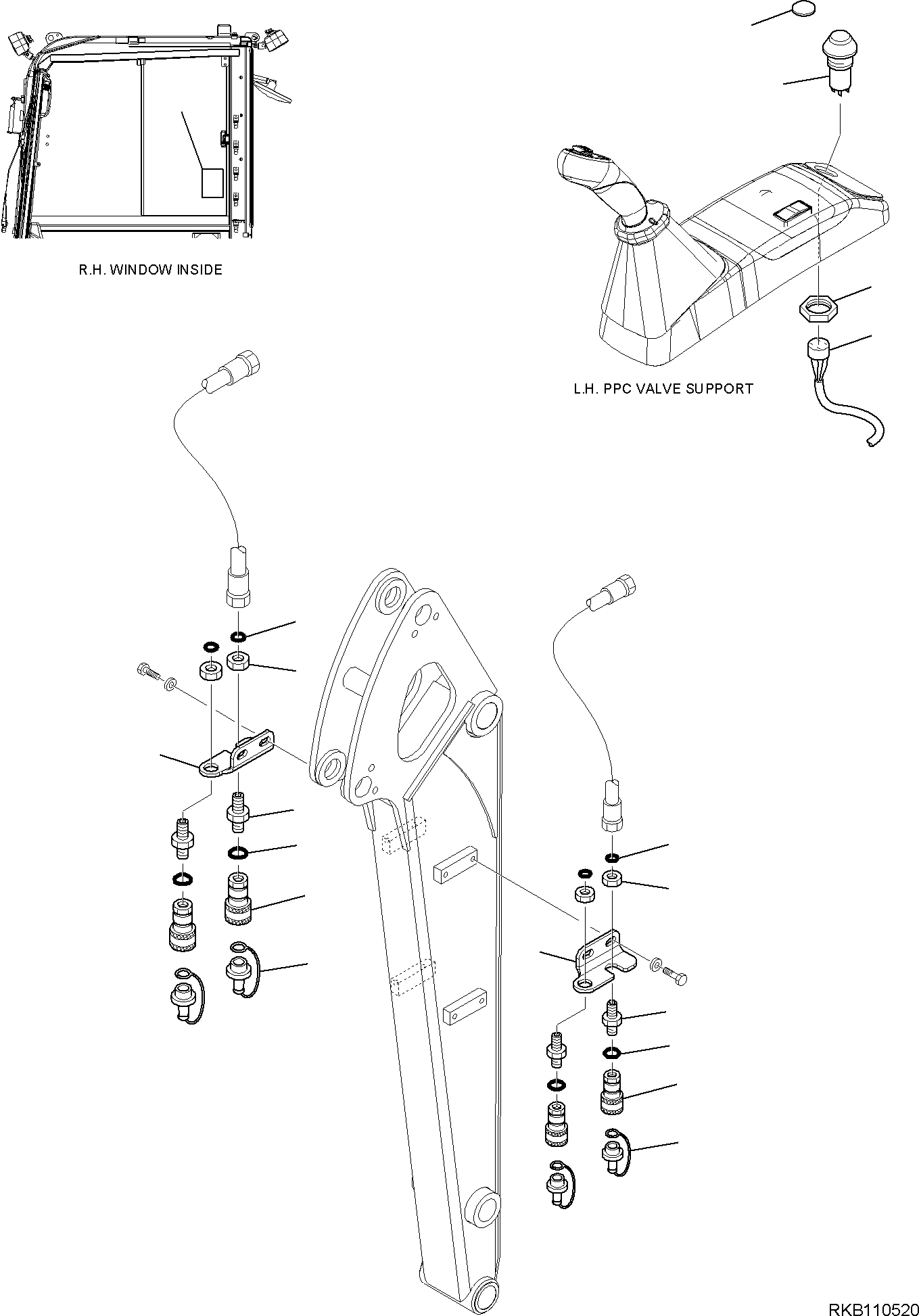 Жгут проводов 2A1-06-11580 KOMATSU