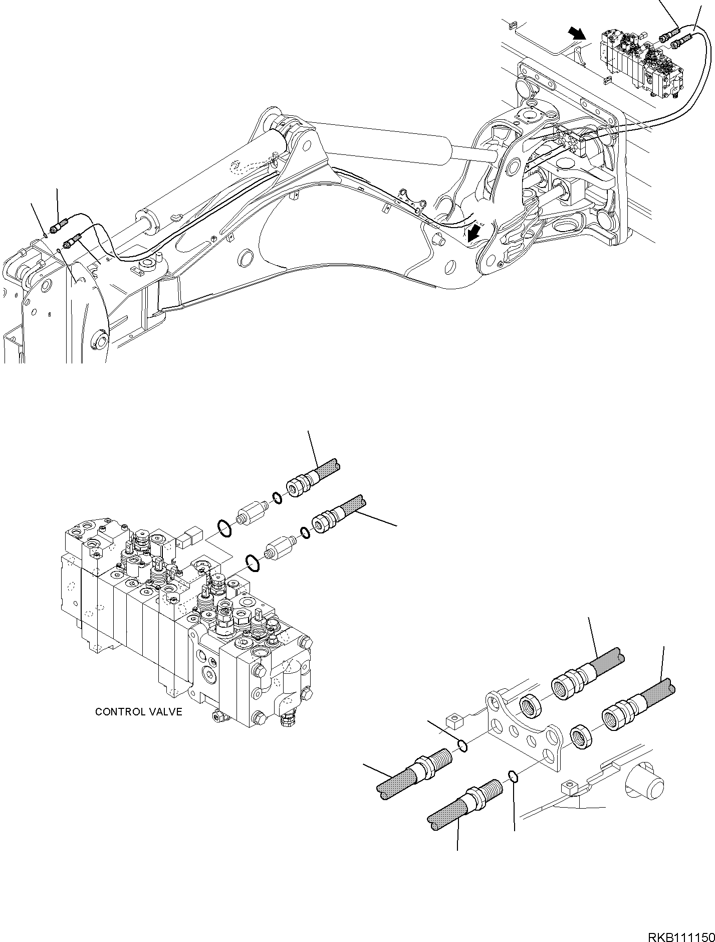 Шланг 42N-62-18332 KOMATSU
