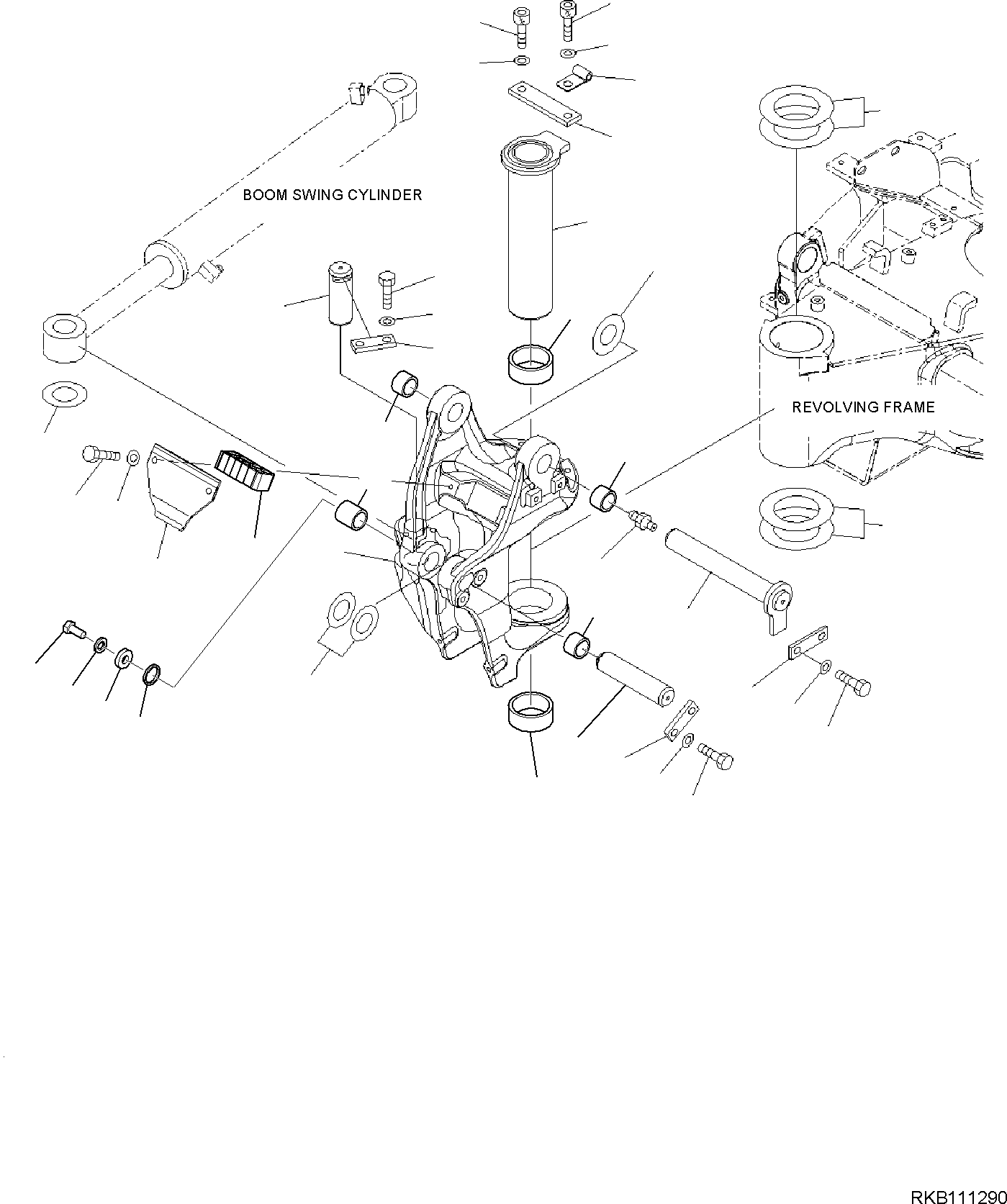 Амортизирующая подушка 22L-973-2192 KOMATSU